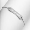Personalized Engraved Bracelet Date of Birth 20