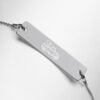 Love – Engraved Silver Bar Chain Necklace 14