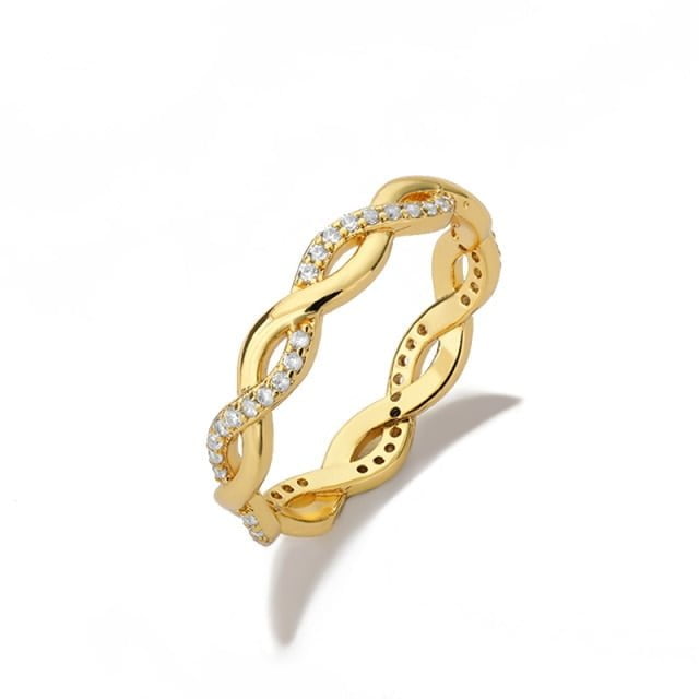 Women's stainless steel chain rings - Image 2