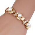 Adjustable rhinestone bead bracelet for women and girls 7