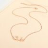 Personalized name necklaces for women, girls and mothers 8