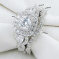 Zircon engagement ring for women – Premium jewelry 16