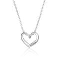Personalized name necklace with heart-shaped pendants 11