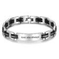 Personalized Stainless Steel First Name Bracelets for Men 8