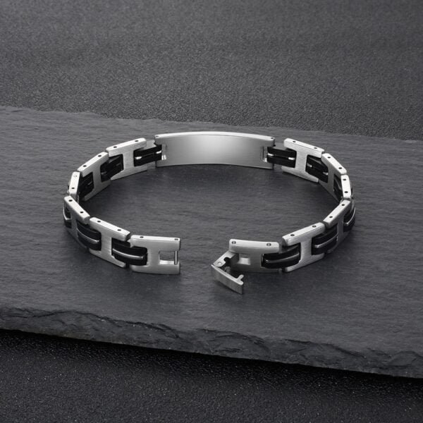 Personalized Stainless Steel First Name Bracelets for Men 5