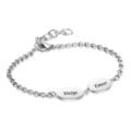 Chain bracelet with personalized charms 12