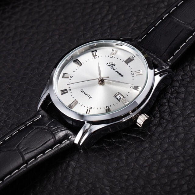 Leather wrist watch for men – Luxury model 6