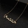 Iced necklace with Arabic name 16