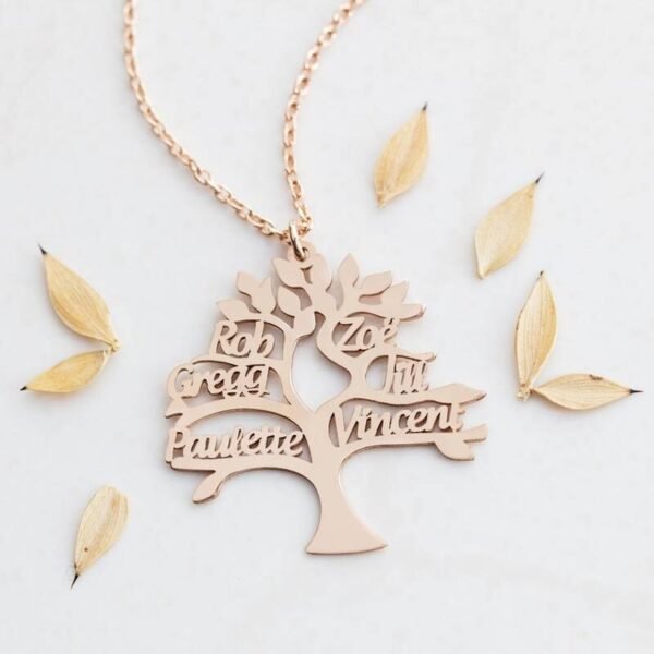 Personalized Tree of Life Necklace 5