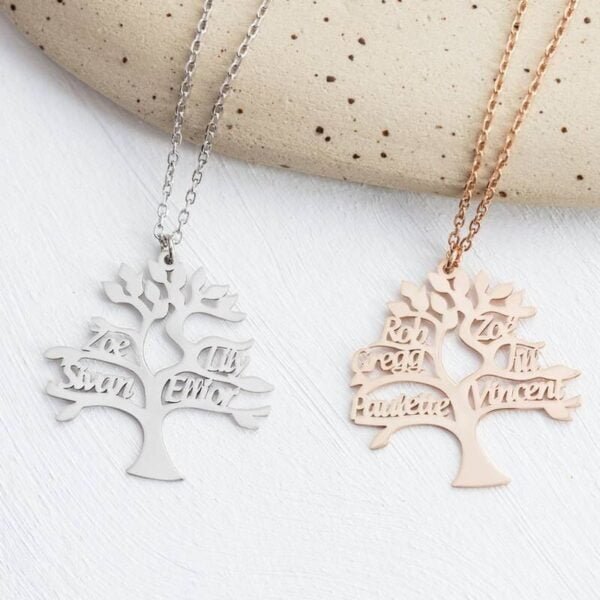 Personalized Tree of Life Necklace 7