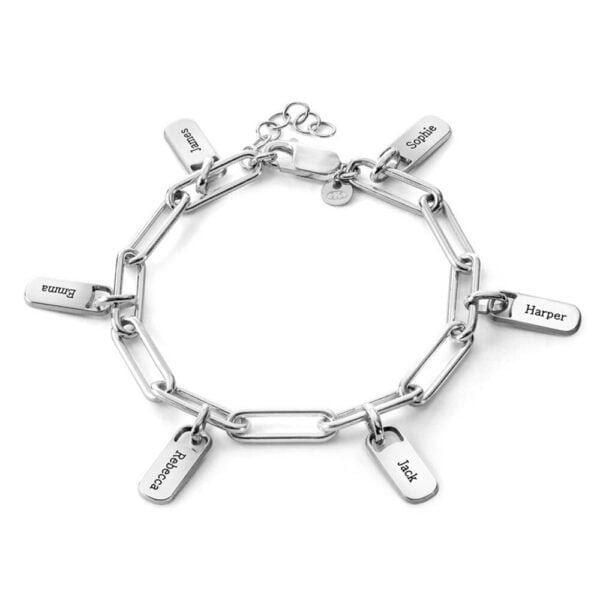 Customized large link chain bracelet 5