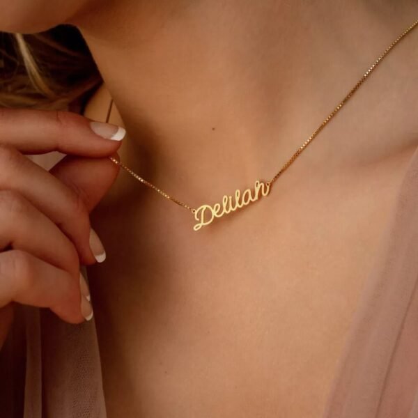 Charlotte – Name necklace to personalize 4