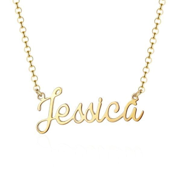 Jessica – Name necklace to customize 4