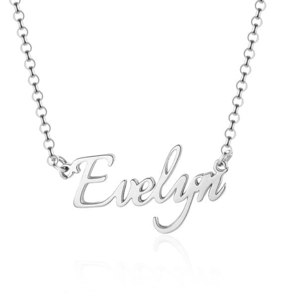 Evelyn – Name necklace to customize 3