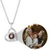 Necklace with Heart Projection Photo for women 10