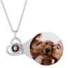 Necklace with Heart Projection Photo for women 14
