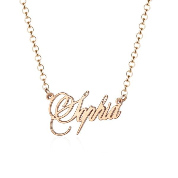 Sophia – Name necklace to customize 4