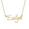 Evelyn – Name necklace to customize 7