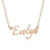 Evelyn – Name necklace to customize 8