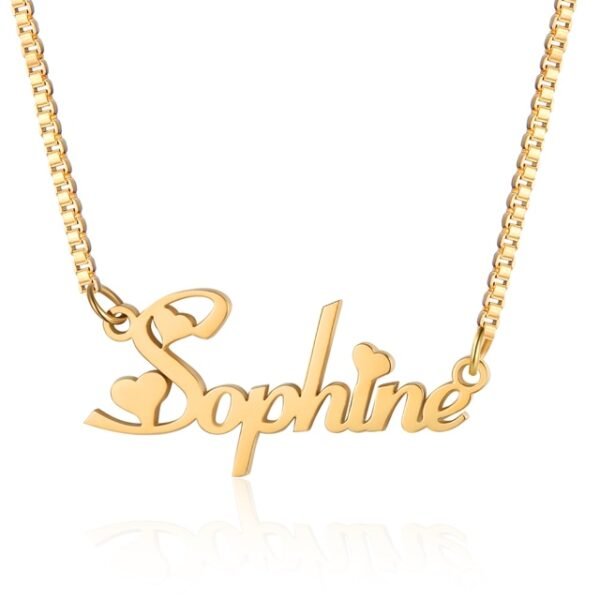 Sophine – Name necklace to personalize 6
