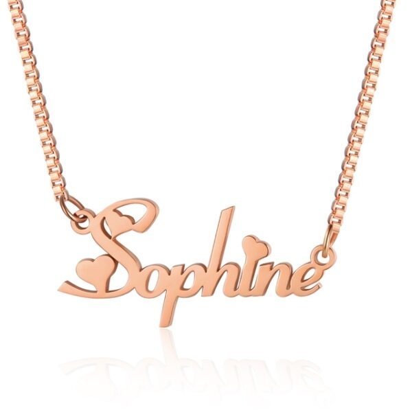 Sophine – Name necklace to personalize 7