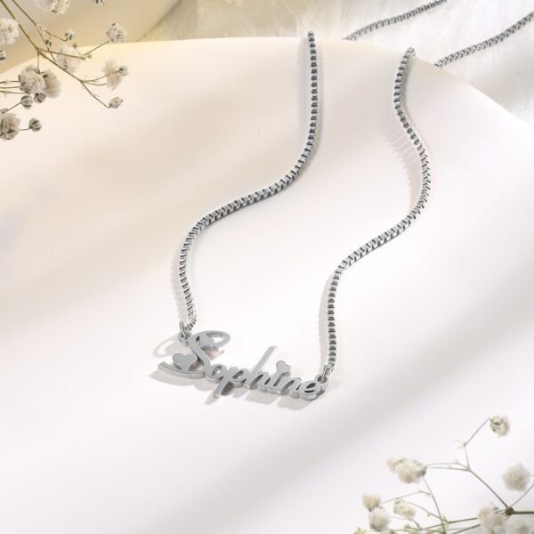 Sophine – Name necklace to personalize 4
