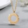Necklace rhinestones personalized Arabic name 7