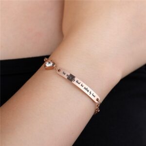 Bracelet pierre de naissance avec personnalisé 10 Bracelet pierre de naissance avec personnalisé 10