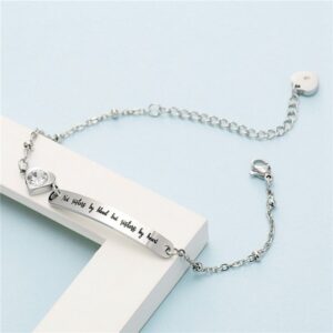 Bracelet pierre de naissance avec personnalisé 14 Bracelet pierre de naissance avec personnalisé 14