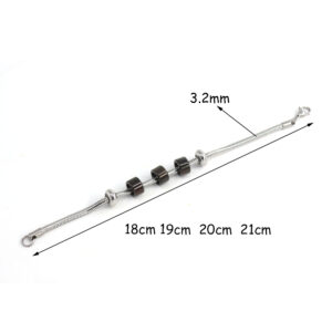 Bracelet à breloques personnalisés multi-noms 10