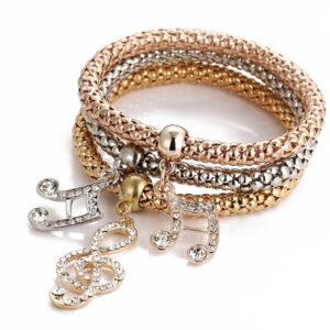 Bracelet à breloques pour femmes – 3 pièces 11 Bracelet à breloques pour femmes – 3 pièces 11