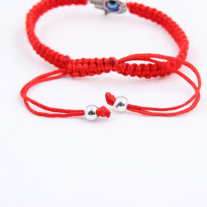 Bracelet porte-bonheur en corde tressée à la main 12