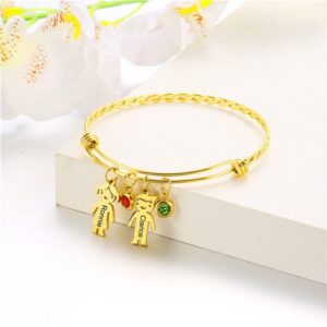 Bracelet à breloques enfants personnalisés 11 Bracelet à breloques enfants personnalisés 11