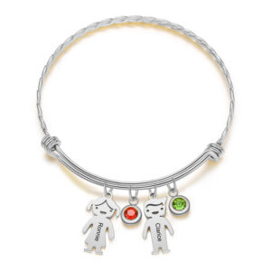 Bracelet à breloques enfants personnalisés 9 Bracelet à breloques enfants personnalisés 9