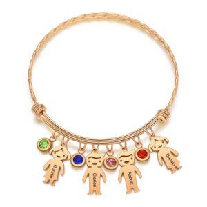 Bracelet à breloques enfants personnalisés 10 Bracelet à breloques enfants personnalisés 10