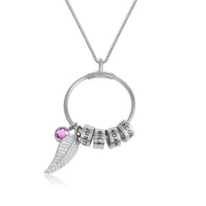 Collier personnalisé avec perles de naissance 11