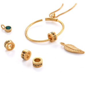 Collier personnalisé avec perles de naissance 12