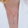 Collier personnalisé avec pierres de naissance 11