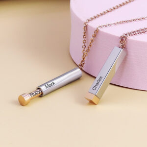 Collier personnalisé avec message caché pour femme 11
