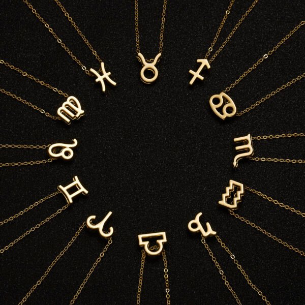 Ensemble 3 colliers pendentifs Signe Zodiaque 6