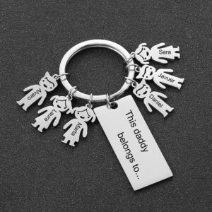 Porte-clés à breloques personnalisés 16