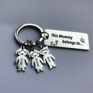 Porte-clés personnalisé multi-noms 8