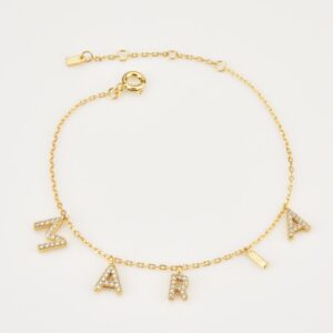 Bracelet personnalisé prénom avec lettres 8