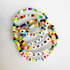 Bracelet bohémien personnalisé avec perles 14