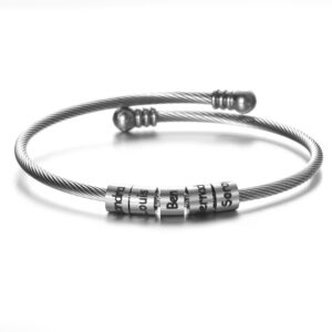 Bracelet ajustable à breloques Personnalisées 9 Bracelet ajustable à breloques Personnalisées 9