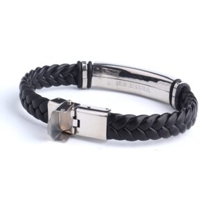 Bracelet en cuir personnalisé pour homme 10 Bracelet en cuir personnalisé pour homme 10