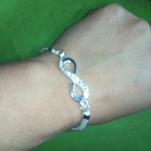 Bracelet infini strass pour femme 7
