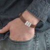 Bracelet en Cuir avec Perles Personnalisées 13