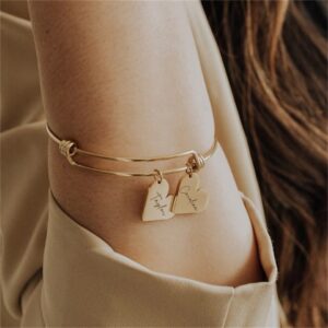 Bracelet à breloques personnalisées pour femmes 9