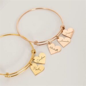 Bracelet à breloques personnalisées pour femmes 10